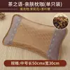 Funda de cojín de ratán helado de hoja de té de verano para protección del cuello y ayuda para dormir, uso doméstico, paquete doble, dormitorio de estudiante, persona soltera, para hombre