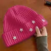Gorro de Punto para Senderismo para Mujer, Gorro Turbante Pequeño Adelgazante, Gorro de Lana Cálido a Prueba de Viento para Proteger los Oídos en Otoño e Invierno, Gorro Frío para Circunferencia de Cabeza Grande