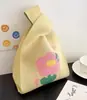 Nova bolsa de celular estilo coreano, bolsa de mão fofa e versátil, mini bolsa tote de tricô pequena, bolsa de ombro, bolsa de ombro cruzada