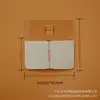 Ganchos de plástico para mascotas con forma de avión y agujeros para cajas de colores, Ganchos para cajas de embalaje de productos electrónicos, Embalaje autoadhesivo transparente con agujero redondo