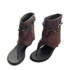 Sandalias Romanas Retro con Plataforma Interior y Punta de Tira 2026 Nuevo Estilo de Verano Sandalias de Punta de Tira Estilo Bota Corta para Exterior