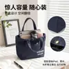 Bolso de Mezclilla Bordado con Cierre de Botón Personalizado, Bolso Tote Pequeño con Estampado de Logo, Bolso de Lona Publicitario Vintage Hecho a Medida