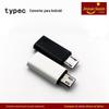 Typec para Apple micro adaptador lightning para Android adaptador v8 dados carregamento rápido aplicável