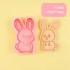 Molde de Estampado para Galletas 3D Serie de Animales Diseño Realista Tridimensional Tipo Prensa Molde de Corte Un Artículo Esencial para el Hogar