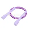 Cuerda de saltar de alambre de acero con doble rodamiento para exámenes físicos de estudiantes de primaria, cuerda de saltar de competición, cuerda de saltar rápida para exámenes, libre de enredos