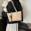 Bolso de Hombro de Gran Capacidad Transfronterizo para Mujer 2026 Nuevo Otoño e Invierno Moda Retro Bolso de Hombro Versátil Bolso Tote para Viajes y Uso Diario