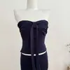 """Curva de Oxigênio""" Tipo Corporal""": Busto Grande, Cintura Curvilínea, Quadris Moldados Top Tomara-que-caia de Liocel + Cardigã + Calça Longa Flare Fábrica de Origem