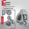 Shaper novo carrinho mochila escada escada rodízio bagagem acessórios três rodas escada direcional escalando rolo roda fábrica