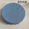 Cojín de Piso Tejido de Paja Transfronterizo para Sentarse, Funda Redonda de Tela, Algodón y Lino, Extraíble y Lavable, Estilo Japonés, para Uso en Casa, Específicamente para Tatami