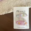 Nuevo Clip para el Cabello Ovalado de Encaje Floral para Niñas, Clip Lateral, Clip para el Flequillo
