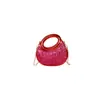 2026 Bolso Cruzado de Hombro Único para Mujer con Lentejuelas Personalizadas, Bloques de Color de Moda, Cadena, Gran Capacidad, Nuevo