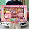 Juguete de juego infantil simulación de comida cocina caja registradora accesorios traje niñas instituciones de formación caja de regalo al por mayor