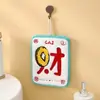 Toalha de Mão para Pendurar com Design de Sorte Mahjong, Toalha Absorvente para Banheiro e Lavabo, Fleece de Coral, Design Espesso de Desenho Animado, Não Solta Fiapos
