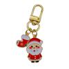 Regalo de Navidad Llavero de Navidad Regalo Exquisito Llavero Colgante Bolso de Dibujos Animados Accesorios para Colgar Hebilla de Puerta Accesorios