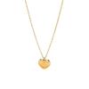 Colar de aço titânio rotativo Fashion Joker Love, feminino, alto senso, corrente de clavícula de aço inoxidável dourado 18k, celebrante da Internet, mesmo estilo