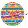 Tema de carnaval de Nuevo México, mantel con vaso de papel, plato de papel, pañuelos, vajilla para fiesta, traje, decoración