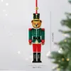 Shengyuan Nuevo Plano Soldado de Papá Noel Adornos para Árbol de Navidad de Hierro Forjado Accesorios de Decoración Navideña DIY Venta al por Mayor