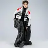 Trajes de Ropa de Moda para Niños de Street Dance Hip-Hop Marca de Moda para Niños Ropa para Niños Hip-Hop Calle Danza Moderna Ropa de Performance