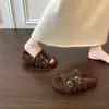 Pantuflas Peludas de Terciopelo Grueso Estilo Coreano para Mujer, Para Usar en Exteriores, Nuevo Estilo 2026, Otoño/Invierno, Sin Cordones, Pantuflas de Algodón Birkenstock para Personas Perezosas Retro