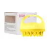 Champú Popular y Cepillo Masajeador de Amazon, Peine Masajeador Multifuncional para Champú y Limpieza del Cuero Cabelludo, Cepillo de Silicona para Champú para el Hogar