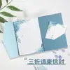 Convites de Casamento Mais Vendidos Transfronteiriços, Cartões de Cumprimentos de Bênção, Convites de Casamento, Envelopes Festivos, Papelaria, Convites Estéreo com 70% de desconto, Cartões de Cumprimentos