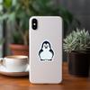 50/100 Piezas Pegatinas de Pingüino de Dibujos Animados para Graffiti, Taza de Agua, Teléfono Móvil, Pegatinas Decorativas Impermeables, Pegatinas Creativas para DIY, Venta al por Mayor