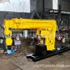 Grúa Hidráulica Pequeña Montada en Vehículo Shengda, Grúa Pequeña para Construcción y Decoración, Equipo Móvil de Elevación para Carga y Descarga