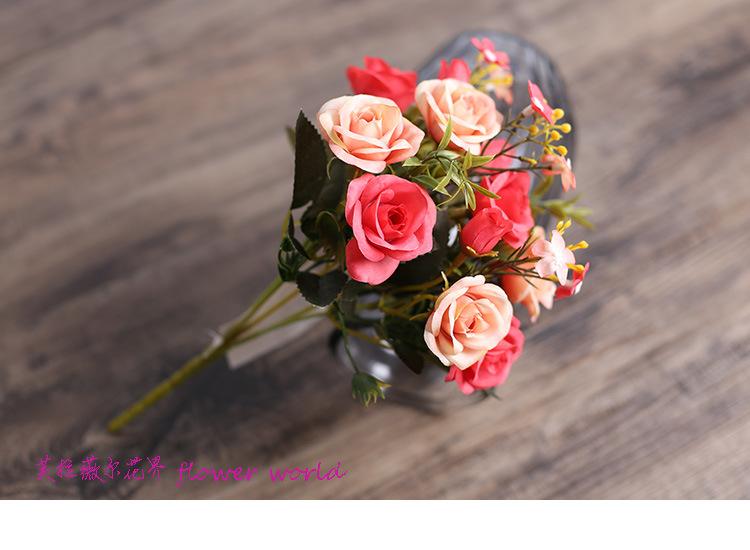 仿真婚礼现场绢花