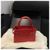 2026 Nuevo Bolso de Mujer de Gama Alta para el Trabajo de un Solo Hombro Cruzado Pequeño Cuadrado Lujo Ligero Diseño de Nicho Versátil Moda Bolso de Mano