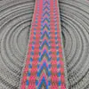 Estilo Étnico en Línea Cinta Jacquard al por Mayor Engrosada 3.8cm Tejida Colorida Accesorios para Correa de Hombro de Bolso DIY