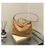 Bolsa Transversal de Grande Capacidade para Trabalho e Dia a Dia Outono e Inverno Feminina 2024 Nova Popular Leopardo Fosco Marrom de Ombro