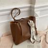 Bolso Retro de Gran Capacidad para Mujer 2026 Nuevo Bolso Tote de Moda Estudiante Universitario Clase Hombro Bolso para Viajar