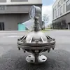 Amortecedor de Pulso a Diafragma LGMZ de Aço Inoxidável Flangeado DN15/20/25 Tanque de Amortecimento Resistente a Ácido e Alcalino