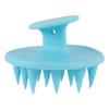 Escova de Shampoo Portátil Integrada de Silicone Limpeza do Couro Cabeludo Cuidados com o Cabelo Pente de Shampoo Massagem na Cabeça Escova Macia para Shampoo e Cuidados com o Cabelo