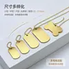 Placas de identificación de aluminio anodizado con grabado láser, Placas para mascotas, Placas de identificación para gatos y perros, Personalizables con tu propio logotipo