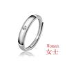 Anillo de Anime Clásico Digimon Espada de Tiranosaurio Acero Garuru Plata Tailandesa Anillo de Pareja Niños y Niñas Venta al por Mayor