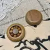 Contas giratórias esculpidas em jacarandá, ágar e sândalo verde são um ótimo item para aliviar o estresse nas pontas dos dedos, um item de artesanato em madeira, moderno e criativo