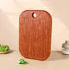 Tabla de Cortar de Madera Maciza de Ébano Tabla para Frutas Tabla para Pan Tabla de Cortar de Madera Tabla de Cortar Tabla para Bistec Tabla para Complementos Alimenticios
