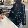 Suéter de Tricô Grosso Estilo Coreano Plus Size com Cores Mescladas e uma Vibe Sofisticada