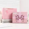 Cajas de Regalo Exquisitas Rojas y Moradas para el Día de San Valentín Caja de Regalo para Novia Regalo de Cumpleaños Caja de Embalaje Caja Vacía