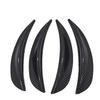 Sobrancelha de roda larga anti-risco para carro Tira decorativa 3D de fibra de carbono Contorno tridimensional anti-risco anti-colisão bloqueio de lama Modificação Universal