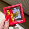 Adesivo de Telefone de Ouro Puro 999, Folha de Ouro 2mg, Riqueza Instantânea, Boa Sorte, Atração de Riqueza, Pacote de Presente, Item Quente