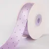 Fita de bolinhas finas 25mm38mm, fita de cetim de bolinhas, material para acessório de cabelo laço feito à mão, fita para acessório de sapato, roupa e chapéu