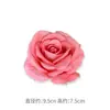 Cabeças de flor rosa de veludo com pétalas em camadas, textura realista, disponíveis em várias cores, adequadas para decorações de casamento, buquês DIY e decoração de casa.