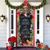 Venta Caliente Transfronteriza Cortina de Puerta Navideña Impresión de Alta Definición Perro Grinch Decoración Festiva Tela Colgante para Cortina de Puerta