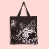 Nueva Bolsa de Compras Estampada Bolsa de Almacenamiento de Poliéster Bolsa de Compras Plegable Creativa Fabricante Stock Listo Venta al por Mayor
