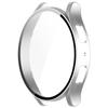 Jinyuchen para Samsung Watch6 Estuche para reloj de 40 mm/44 mm Carcasa protectora integrada con película de PC + película templada