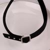 Joyería coreana para el cuello para mujer simple cadena para el cuello de estudiante hebilla cuadrada cadena collar para el cuello sexy cadena corta para la clavícula al por mayor
