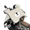 Nueva Colcha Cortavientos de Piel de Cordero para Invierno, Forrada de Polar y Engrosada, Impermeable y a Prueba de Frío, Colcha Cortavientos para Vehículo Eléctrico, Completamente Envolvente, Impermeable y Cortavientos