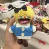 Encantador perrito peludo con la lengua fuera, llavero para bolso, colgante de dibujos animados natural, semillas de terapia de sonido curativas, popular en zonas escénicas, amuleto divertido y adorable